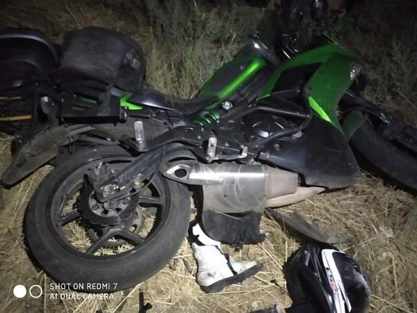 Байкер и&nbsp;его супруга попали в&nbsp;ДТП на&nbsp;Ставрополье
